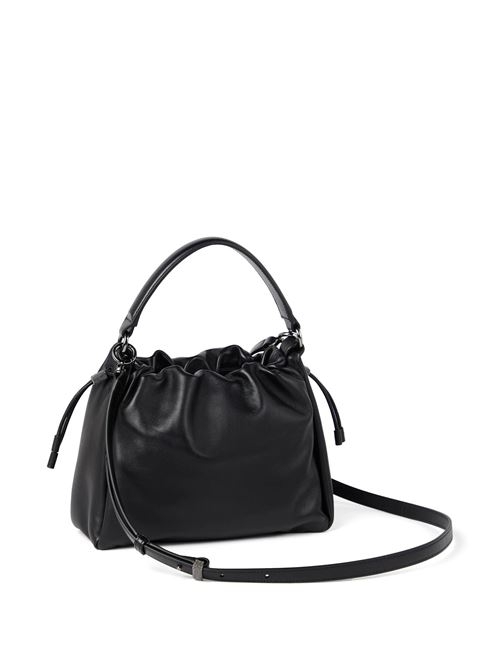 Black calf leather bag BRUNELLO CUCINELLI | MBGPD3610C101